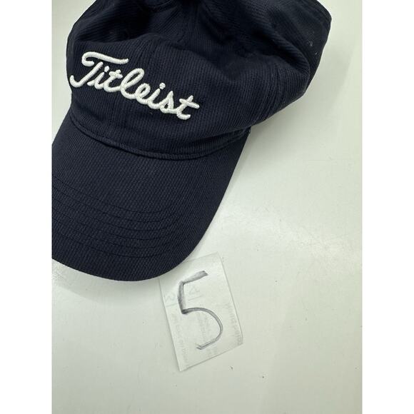 Titleist Unisex Baseball Hat Navy Blue Golf Logo Breast Cancer Awareness Cap - Picture 10 of 10